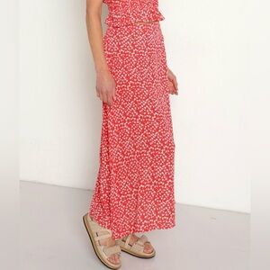 Faithfull the Brand Imaria Midi Skirt size 4